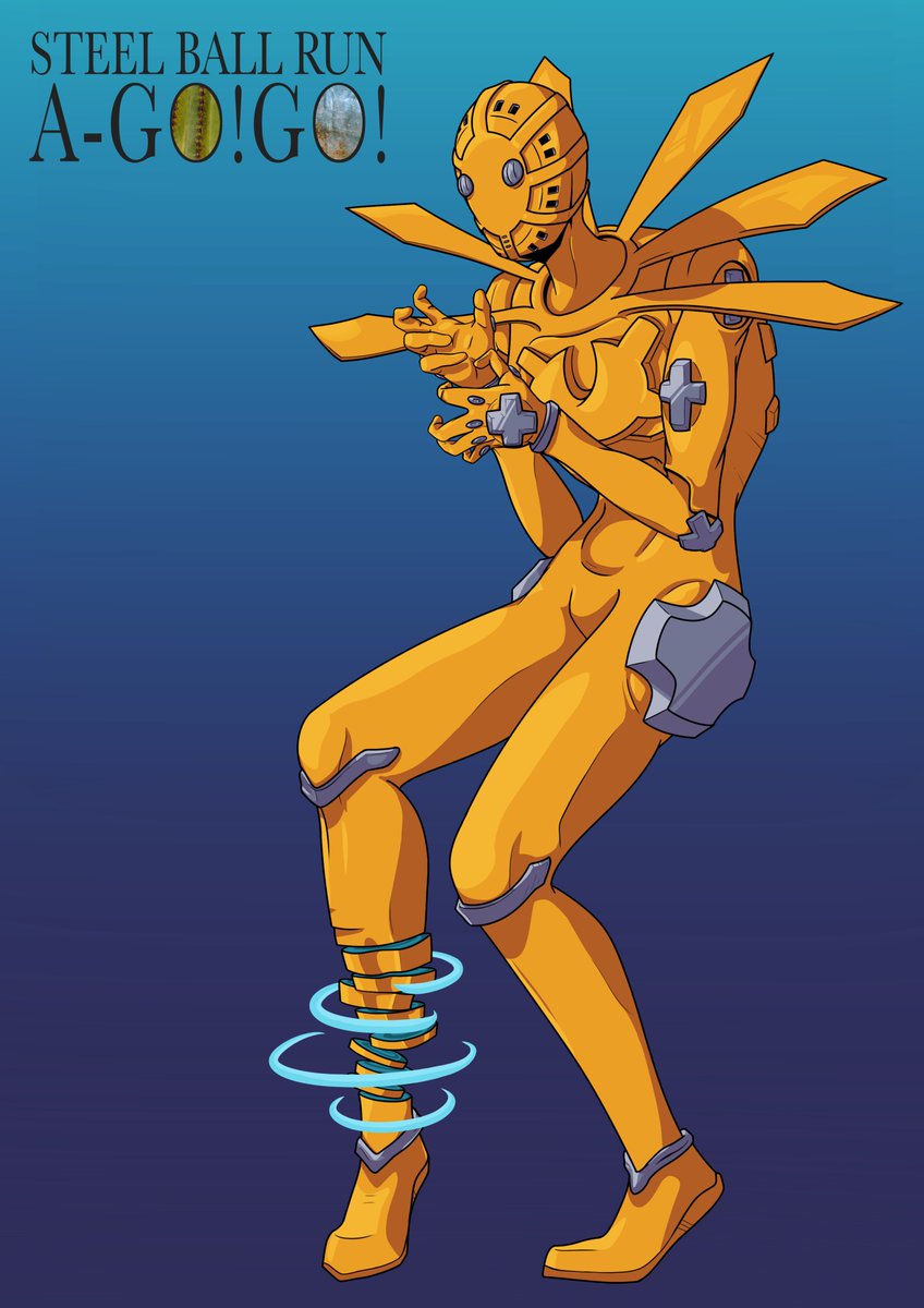 chrisuus_'s tweet photo. 😳 Steel Ball Run Spoiler 😳
-
-
Here's my drawing of old / damaged D4C (dancing in infinite pain) for the #SBRaGoGo collaboration.

Many thanks to @GoGoCollabs for making such a great project possible!

#jojosbizarreadventure #jjba #jjbafanart #sbr #steelballrun https://t.co/xzgYGaHkXw