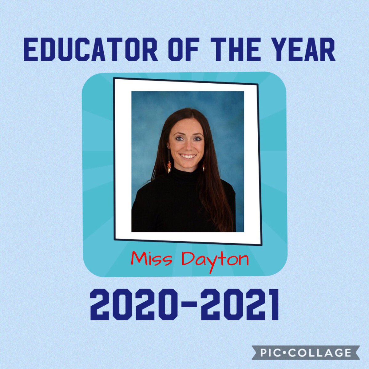 rbcsnj's tweet photo. Proud to announce the Educator of the Year, Miss Jessica Dayton! @RBCSDayton https://t.co/gsC5C3mgpc
