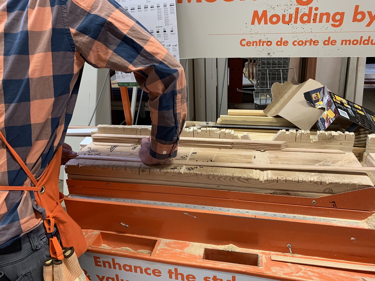 Lucio and Mike took their time to skillfully cut 96 mitered frame pieces to assist a customer who was making Brail Boards for her Visually impaired students. <a href="/MattCramer179/">m</a> <a href="/Melinda11521488/">Melinda Carter</a> <a href="/JesseSarver3514/">Jesse</a> <a href="/Coyotehunter32/">Albert</a>