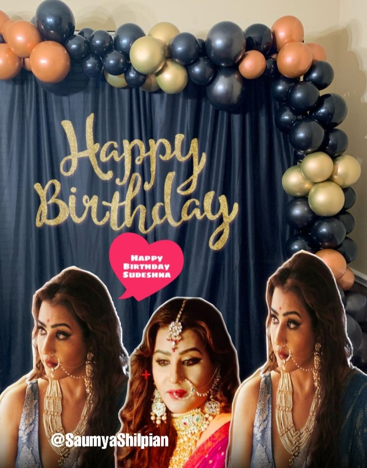 Happy birthday to my dearest & cutest #Shilpian @sudeshnadas711 🎂🎁
who used to shower her love through her beautiful VM❤Thanks a lot for ur admiration towards our angel #ShilpaShinde ji
hope u hv a great day today & d year ahead is full of many blessings #HappyBirthdySudeshna https://t.co/7mt1URe61c