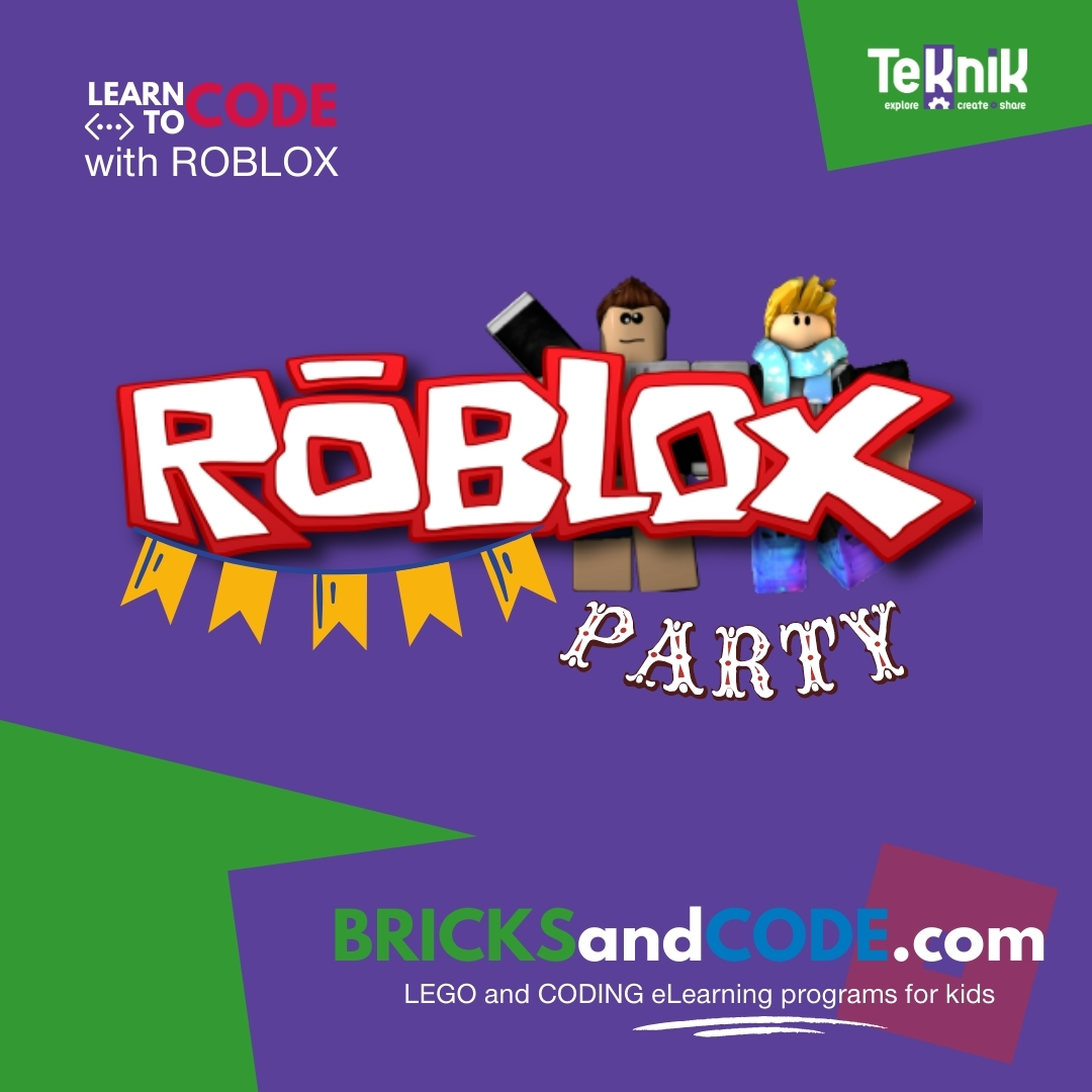 tekniklabs's tweet image. Happy Monday🎉 Today we are SUPER🤩 excited to start the week because we're getting ready for 3 amazing Virtual 💻Coding ROBLOX Parties with #devonairek8 PTA 🙌🙌 #robloxcoding #robloxparty #codingparty #codingforkids #pta #ptsa #pto #codingroblox #learmtocode