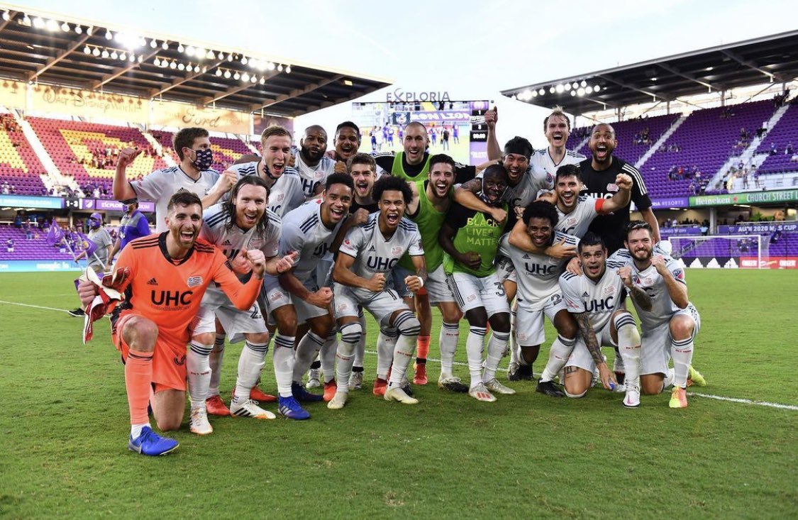 SpOlympicsMA's tweet image. We want to send a HUGE congratulations to our friends at the @NERevolution, including @2Fast2Farrell &amp;amp; @scaldwell15 as they head to the @MLS Eastern Conf. Finals! #PlayUnifiedMLS