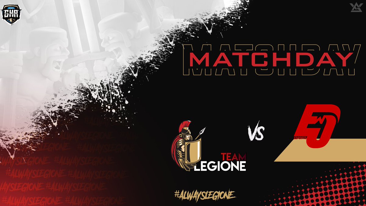 🏆 | <a href="/GkrLeagues/">GKR – Gold Edition</a> 
🆚️ | <a href="/EliteWarClub/">EliteWar CLUB 🕹🎮</a> 
⏰ | 20.00 CET 
🎧 | twitch.tv/rigale

#AlwaysLegione