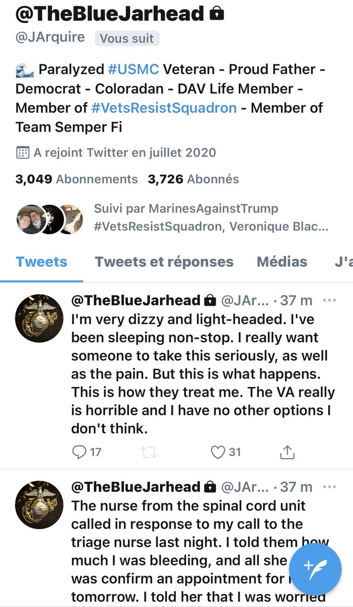 IScottDavenport's tweet photo. @77Macb @JArquire Dear @JArquire,
Simply forgive me for asking you again my friend: Why are you still tweeting out to all of us, asking #EachOfUs; all of whom are #LITERALLY
Ready
Willing+
#Able to be an #Advocate for #YOU👀#J on your behalf👀 because #VetsVoicesMatter. Yet you do Not #CONTACT us? https://t.co/icRGJf7FLQ