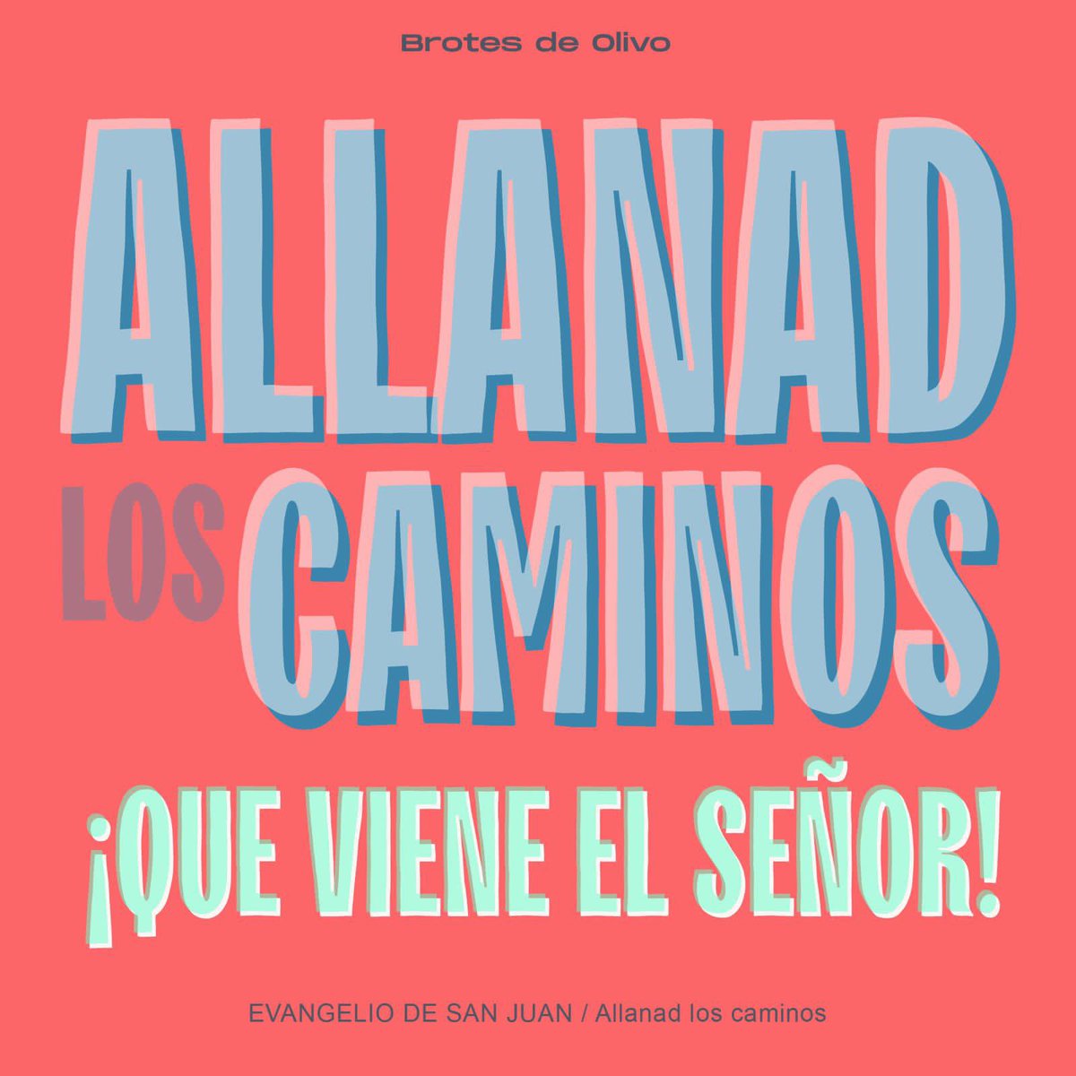 Que ningún prejuicio, tristeza o soledad impida que anide la luz en tu corazón.
#BrotesDeOlivo #MusicaReligiosa #Adviento #fe #evangelio