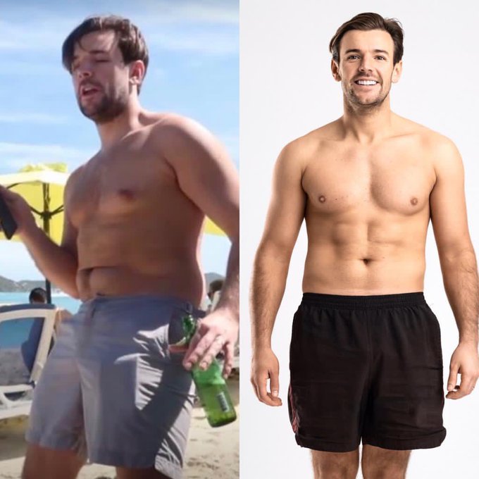 Throwback to Nathan&rsquo;s amazing transformation on the @MuscleFoodUK weight loss plan! So proud of him! If<a href="/tag/ad"class="tags"><span>#ad</span></a>