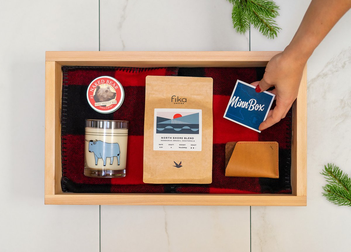 You don't have to be 100% Minnesotan to love these 100% MN-made gifts. But until midnight today, you can enjoy 10% off your MinnBox order with code HOLIDAY10! We've curated the best MN has to offer so you can spend more time with the ones you love. 

#holidaygifting #madeinMN