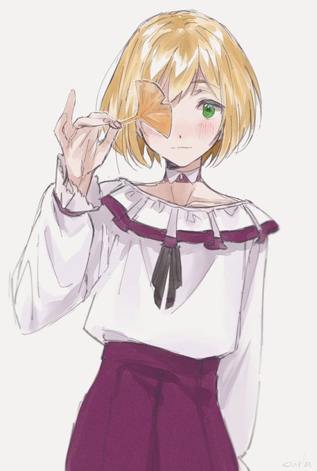 秋が終わるね Curaのイラスト