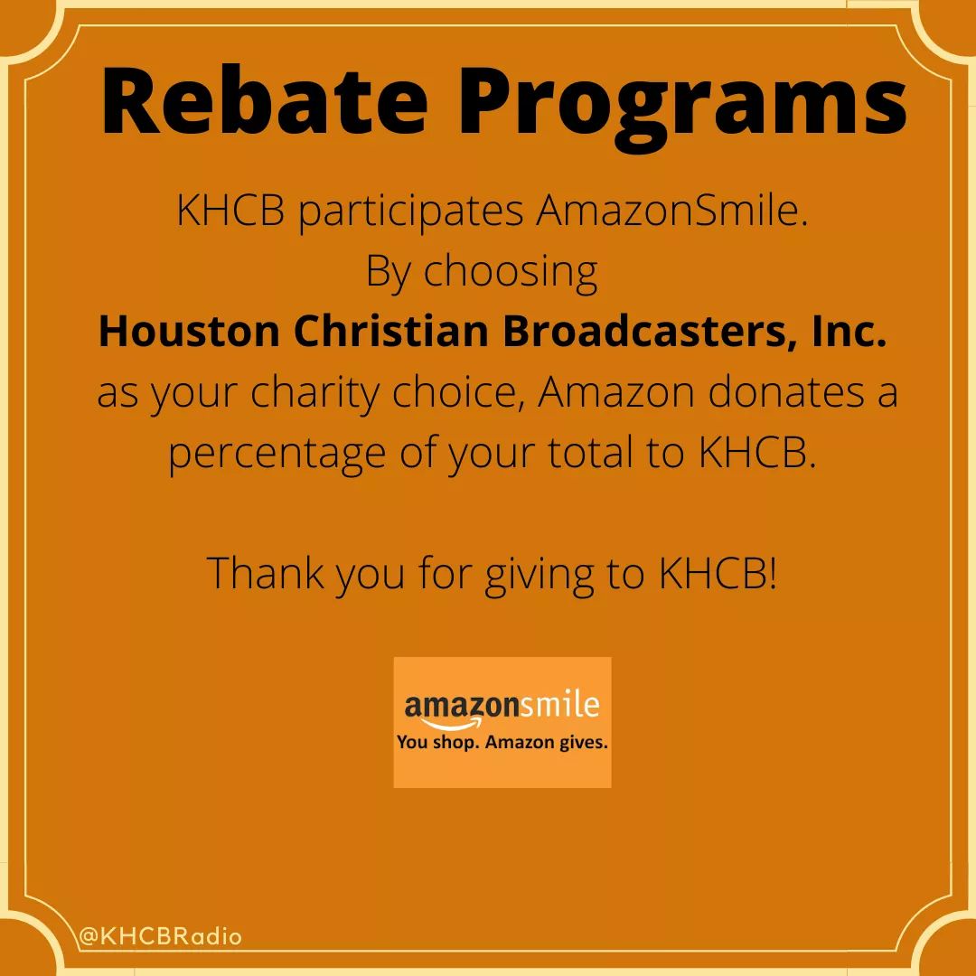 KHCBRadio's tweet image. Did you know your weekly or holiday shopping could contribute to the spread of the Gospel? #rebateprogram #rebate #program #KHCBRadio #MondayMorning #MondayWisdom #MondayMotivation #MondayThoughts #MondayVibes #MondayMood