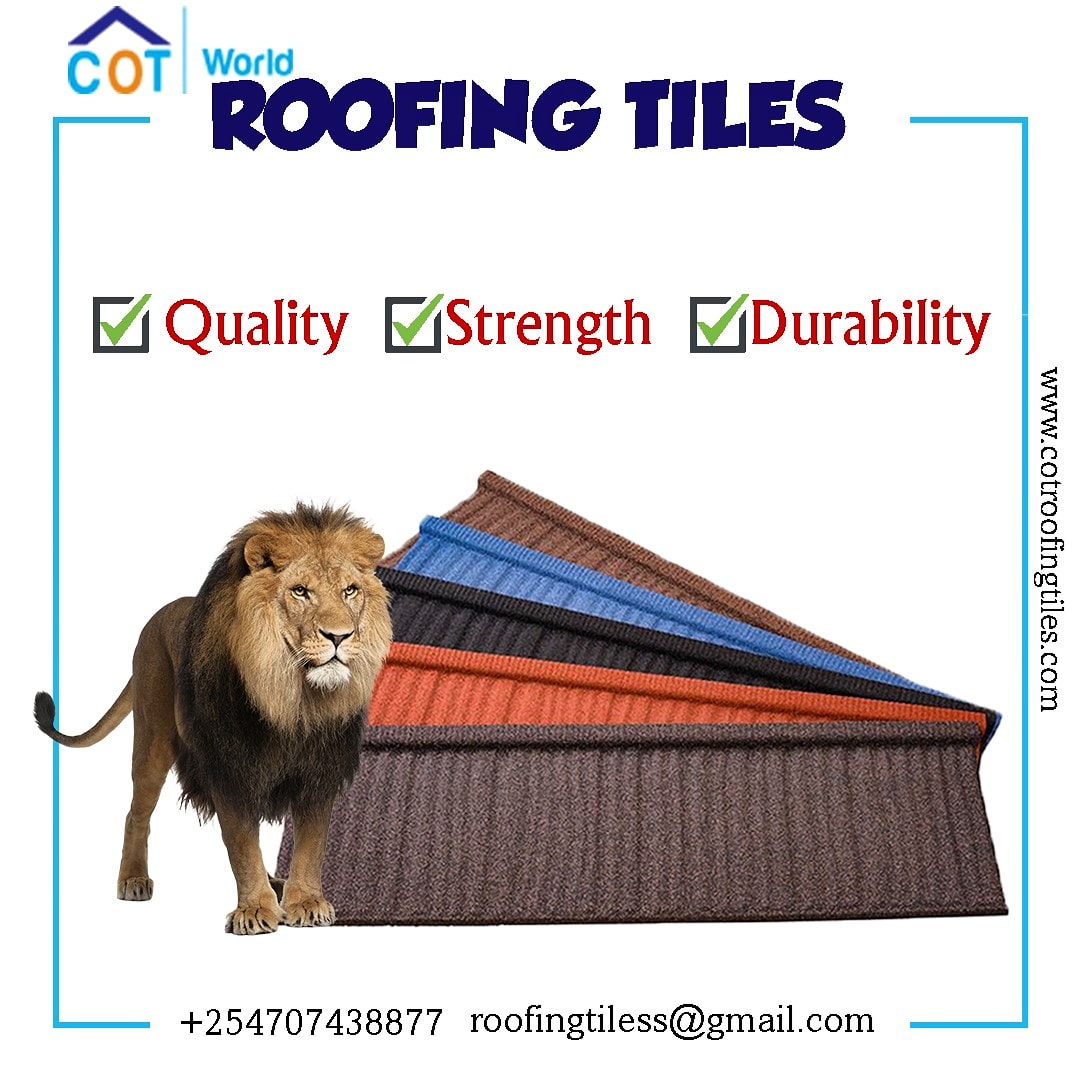 officialcotroo1's tweet image. We make sure our products meet these features;
▪︎𝐐𝐔𝐀𝐋𝐈𝐓𝐘
▪︎𝐒𝐓𝐑𝐄𝐍𝐆𝐓𝐇 
▪︎𝐃𝐔𝐑𝐀𝐁𝐈𝐋𝐈𝐓𝐘 

Contact us at for Inquires and to make Orders;
🌐 cotroofingtile.com 
☎️ +254 707438877
💬 roofingtiless@gmail.com 
#roofing #Kenya #BuildKenya #Christmas2020