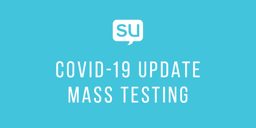 ⚠️ Mass testing for Covid-19 is available at campus between 1st-3rd December ⚠️

📆 Book a test here: bit.ly/3q831jb
🧪 About the test: bit.ly/3fQLHKT
🚆 Plan ahead: bit.ly/2HPZuVc
ℹ️ Finish the term safely: bit.ly/36mcgEA