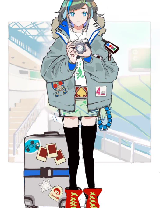 完成が遠そうなので進捗あげる△三角コーン置いとくので…△あと息抜きで描いた顔も△ 