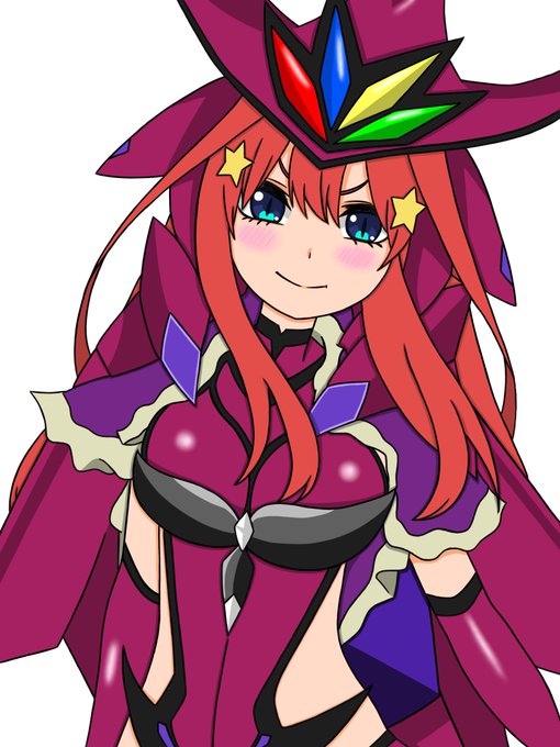 中野ジュン☠️@復活の「N」さんがTwitterに投稿した中野五月(五等分の花嫁)のイラスト。