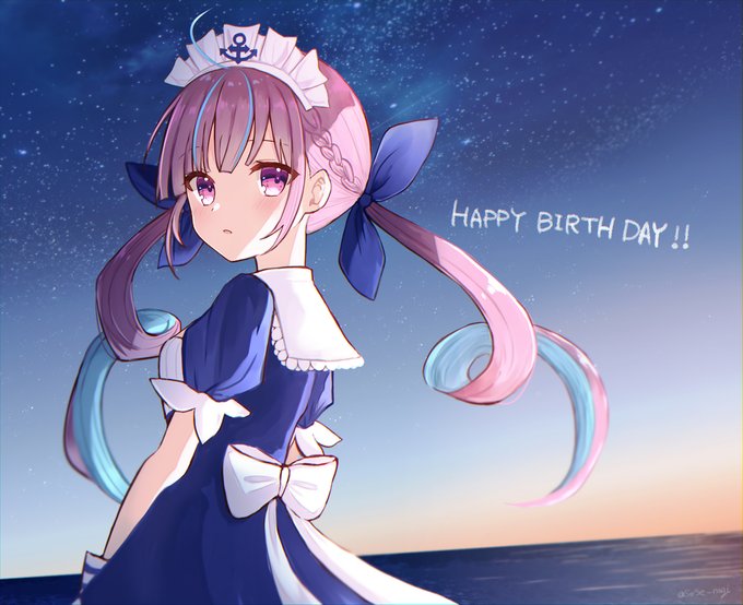 あくあちゃんお誕生日おめでとーーー!!!
#あくあーと 
#湊あくあ生誕祭2020 