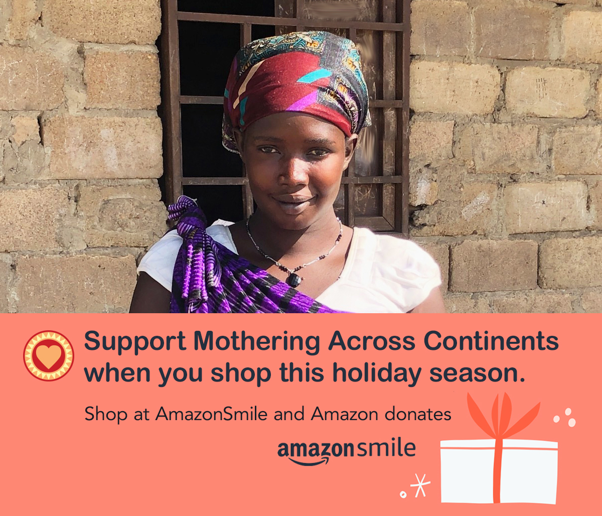 MAContinents's tweet photo. Today is “Cyber Monday” and expected to break online shopping records. Make the most of your holiday shopping! Amazon will donate to Mothering Across Continents whenever you shop at AmazonSmile: https://t.co/IxwLHs9wpP. https://t.co/UVkitJdxBI
