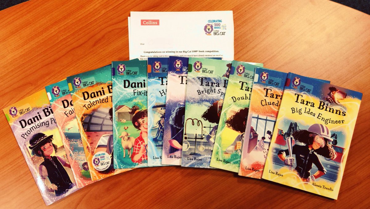 Our Primary English Department recently won in a these wonderful <a href="/tarabinns/">Tara Binns</a> books by <a href="/bigcatreading/">Collins Big Cat</a> in a <a href="/CollinsInt/">Collins Consulting</a> contest. These #STEM focused books are a great addition to our reading scheme 📚 #reading📖 
#readingislife 
#readingbooks 
@SGBISDuisburg