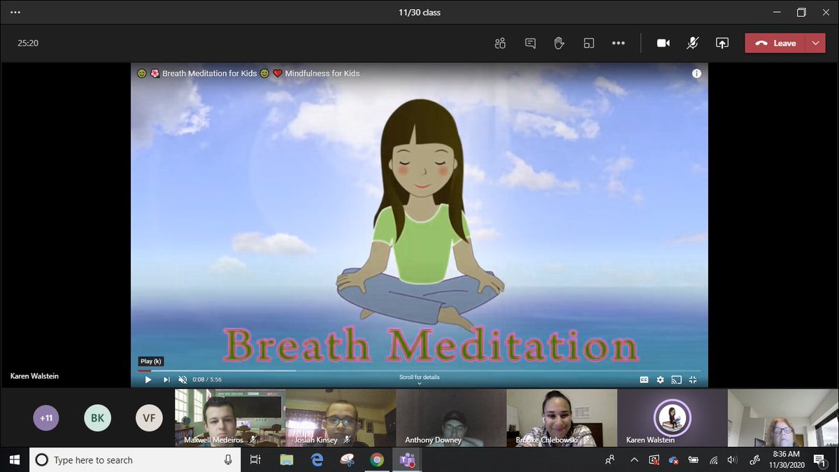Morning Meditation with Mrs. Walstein!  Thank you so much. We can't wait til our next session on Wednesday! <a href="/FazioSally/">Mrs. Fazio 💜</a> @KarenWalstein <a href="/SEPTAOldBridge/">SEPTA of Old Bridge</a> <a href="/OB_Dougherty/">Christine Dougherty</a> #morningmeditation