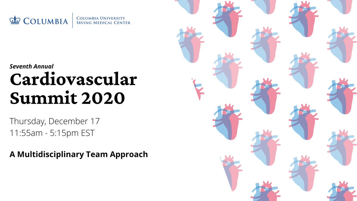 The 7th annual Cardiovascular Summit is coming up. Hear the latest from our unique multidisciplinary team of experts—cardiologists, vascular, and cardiac surgeons—who provide a truly state-of-the-art approach to care. 

Thurs, 12/17 - It's virtual &amp; free: collectedmed.com/index.php/arti…