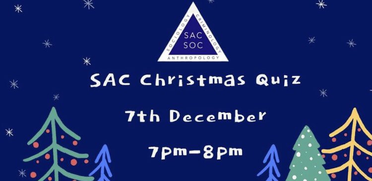 Time for some festive cheer! Join us for a Christmas quiz, and test your festive knowledge 🎄 ❄️
We'll post the Zoom link on the day, hope to see you there!