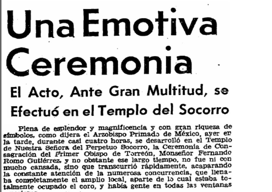 <a href="/MuseoPresidente/">Museo Presidentes</a> <a href="/DiocesisTorreon/">Diócesis de Torreón</a> @RodolfoEsparzac <a href="/Veronica_mtz/">Verónica  Martínez</a> <a href="/PACODAVILARDZ/">Paco Davila</a> <a href="/jfabusaid/">Fernando Abusaid</a> <a href="/alfredomafudk/">Alfredo Mafud</a> <a href="/EduardoOlmosC/">Eduardo Olmos Castro</a> <a href="/GabrielCalvill0/">Gabriel Calvillo</a> <a href="/chuydelagarza/">Jesus H. De La Garza</a>