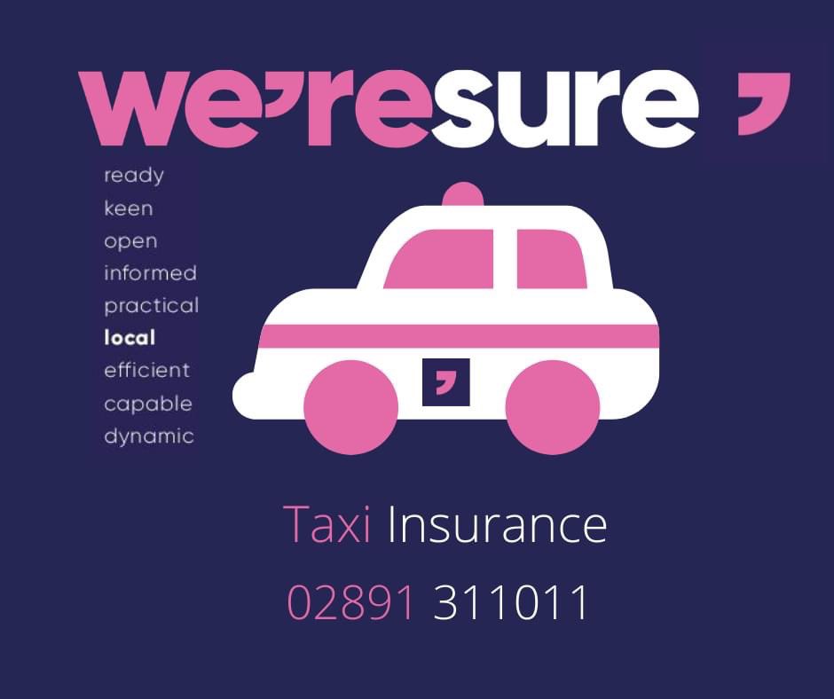 🚖 TAXI DRIVERS 🚖

Is your insurance due for renewal or are you looking to start?

If so, why not give us a call? 

Call us today on ☎️02891 311011☎️

Or if you would prefer us to contact you, send us a PM or email info@weresure.com

weresure.com
Monday - Friday
9-5