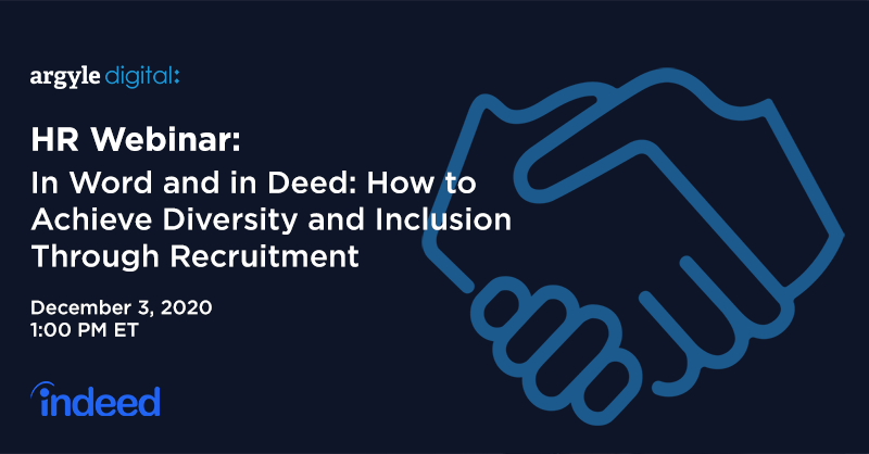proformative's tweet photo. Gain #awareness of the effects of bias on your company’s ability to attract and retain a diverse #workforce at the #HR Webinar hosted by @indeed on Thursday, December 3rd.

RSVP Now: https://t.co/atWZiddcBP

#ArgyleDigital #humanresources https://t.co/m4SobN63Zi