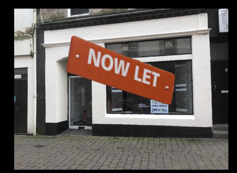Today we have agreed another lease for our retail unit at Newmarket street, Ayr. Big thanks to our agent (Anthony Zdanowicz) for securing the tenant and also our solicitor (Russell Spinks) for completing the legals in just 4 days. Good luck to the girls at ACT Clinic Ayrshire.