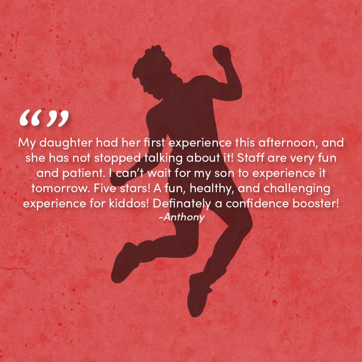 MoveTerrain's tweet image. Showing kids that fitness can be fun is what we're all about. We're grateful for the five stars, Anthony! Start your fitness journey today by visiting movementterrain.com. #movementterrain #westernma #OCRbeast #fitkids #OCRkids