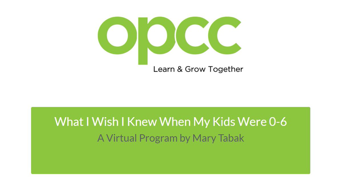 #Parents of children 0-6 years!  DON'T MISS this <a href="/OPCC/">Oak Parent-Child Ctr</a> free, virtual event on Dec 8th @ 7:00 pm.!!  You'll learn tips, facts and wisdom on how to raise happy and healthy children from a parenting expert!  Register here: ow.ly/yCjN50CvSnA ^tk