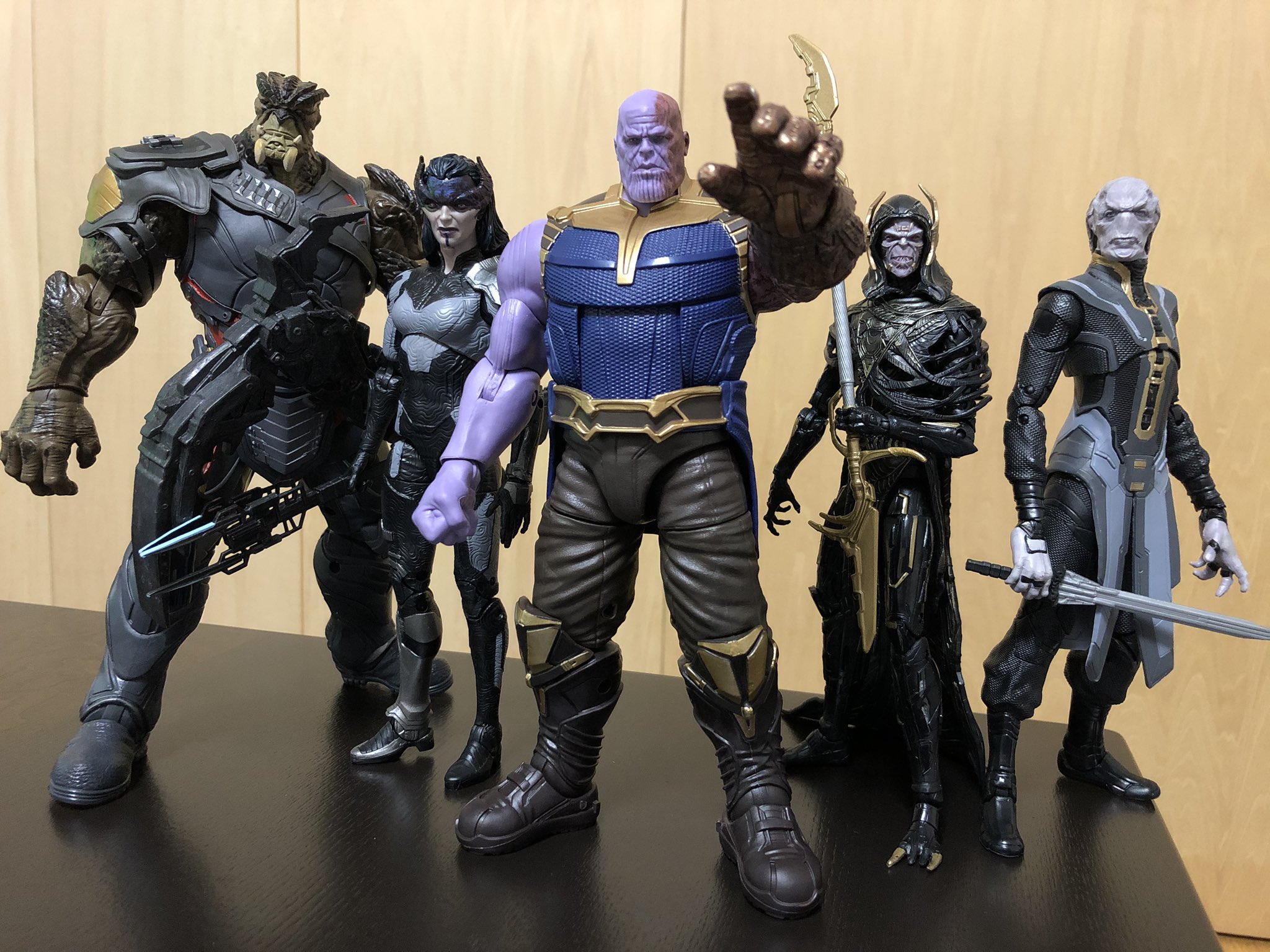 マーベルレジェンド サノス&ブラックオーダー5体セット チルドレン