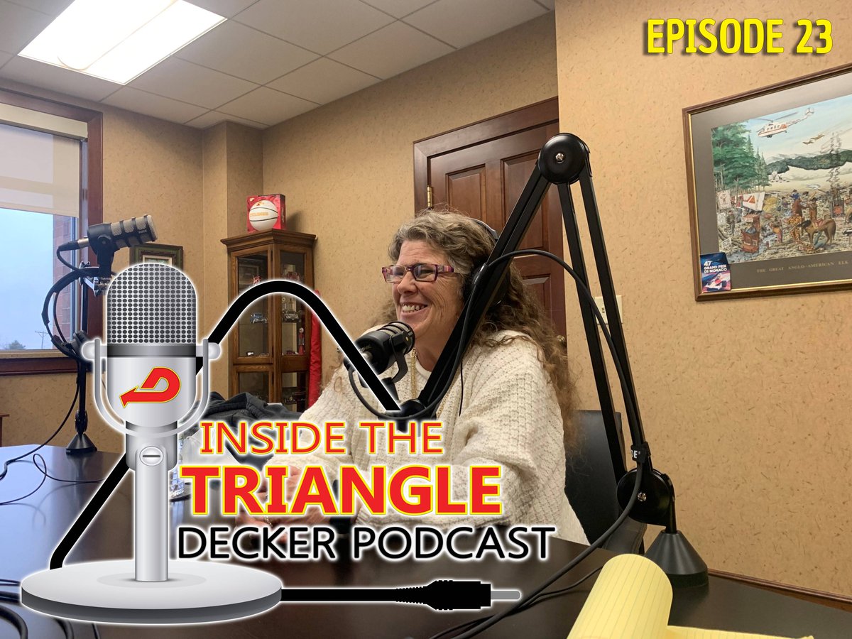 DeckerTruckLine's tweet image. Meet Elaine Schlick, Driver Trainer and Orientation Instructor, on this week’s episode of Inside the Triangle.  
Click the link to listen
anchor.fm/deckertruckline

#InsidetheTriangle #DeckerPodcast #DeckerTruckLine #DrivenToBeTheBest #truckingpodcast