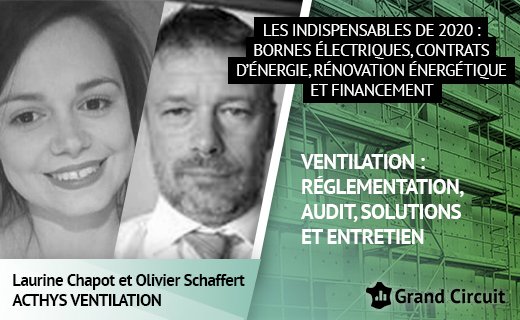 Demain, mardi 1er décembre, Laurine Chapot et Olivier Schaffert d'Acthys Ventilation interviendront sur la ventilation : la réglementation, l'audit, les solutions et l'entretien.

Inscrivez-vous à la conférence (gratuit) : amelioronslaville.com/grand-circuit/…
