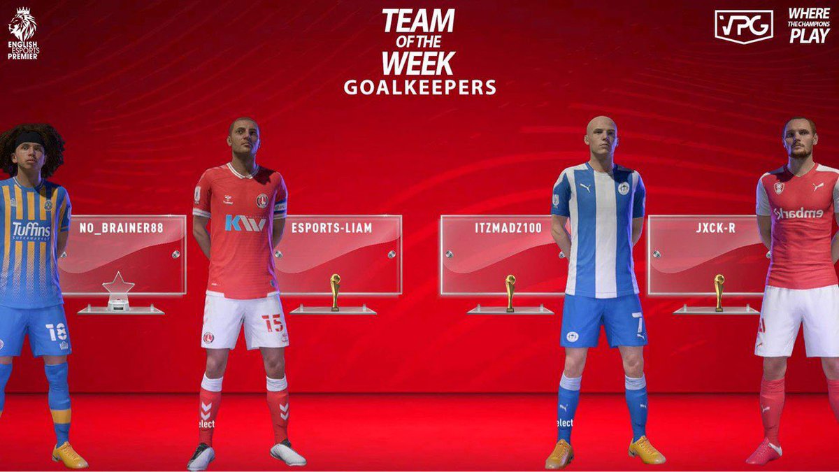 Ive managed to get a TOTW in the English official prem with Wigan! After 2 weeks of playing! 
Great set of lads and we sit 3rd in the league unbeaten! 
#upthetics 
@EsportsWigan 
<a href="/LaticsOfficial/">Wigan Athletic</a>