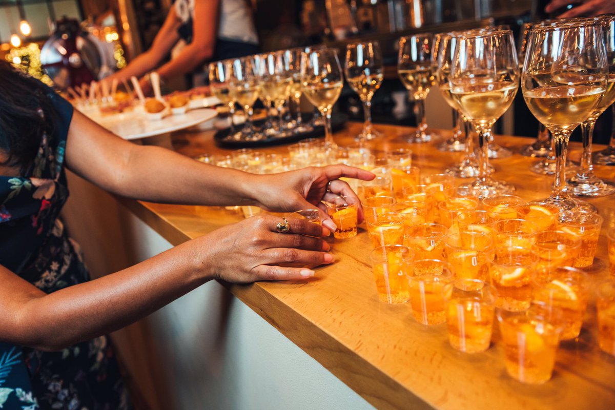 Complimentary Drinks and Cocktails <a href="/NCSupperClub/">NC Supper Clubs</a>