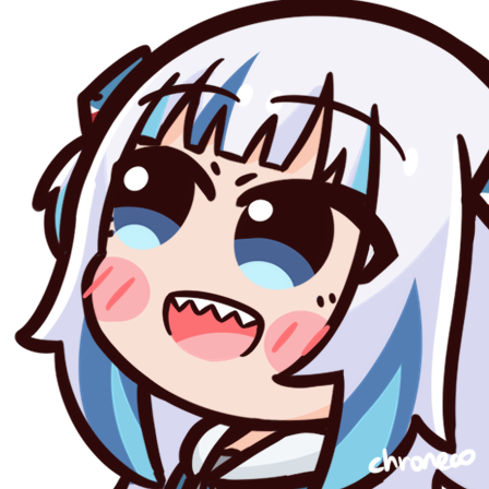 Twoucan Emotes Gura の注目ツイート イラスト マンガ コスプレ モデル