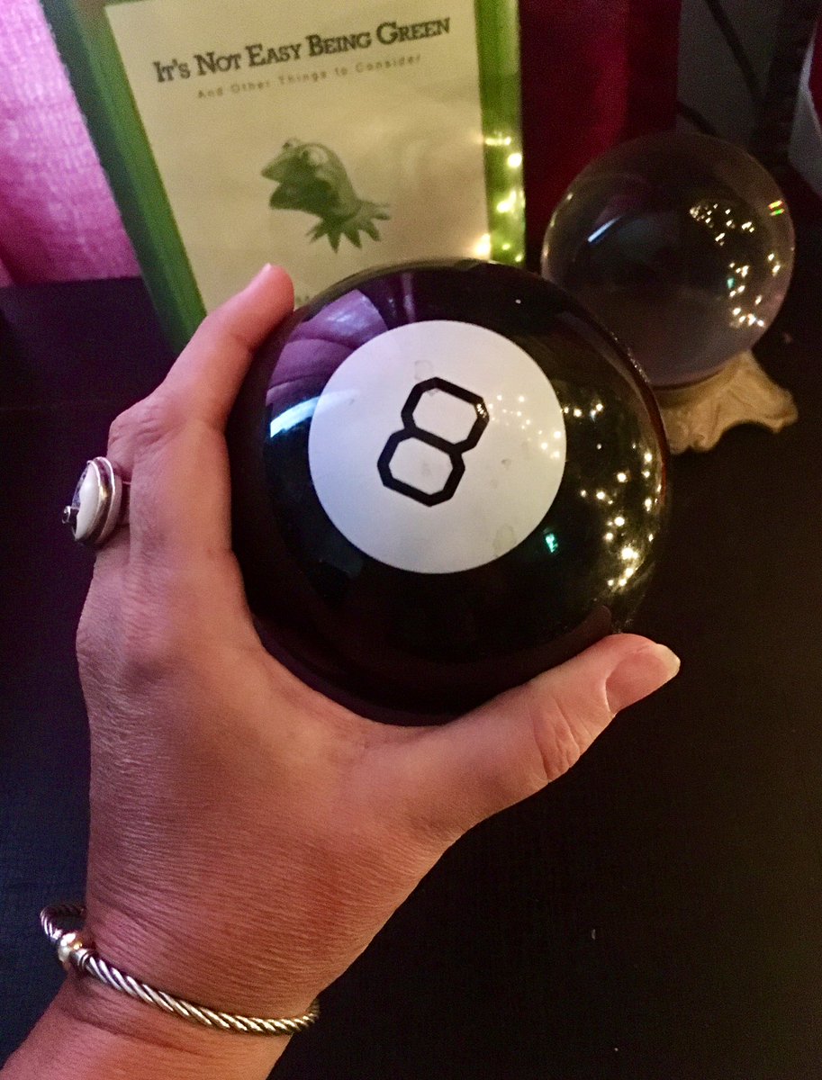 OConnorColette's tweet image. It’s my Twitter Octo-versary. Thank you all for sharing along for this long! #MagicEightBall