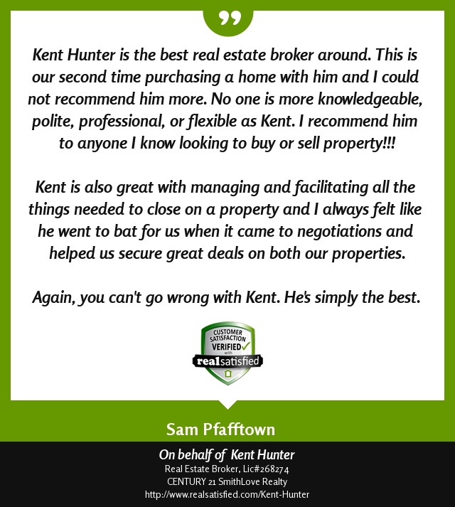 KentHunterC21's tweet photo. How heartening is it to receive a recommendation like this? https://t.co/0hUdDrw9TK via @realsatisfied https://t.co/UyDUqw4CWq