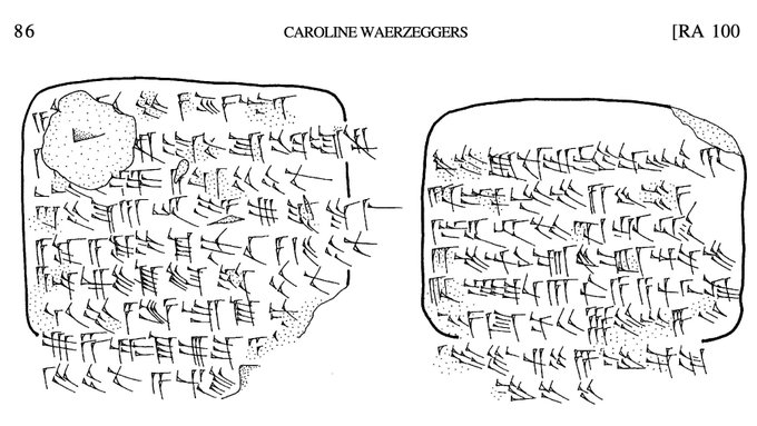DumbCuneiform's tweet photo. These are so great; cuneiform receipts for LAUNDRY:

https://t.co/veUdvk2WrQ https://t.co/QCJjIrc50C