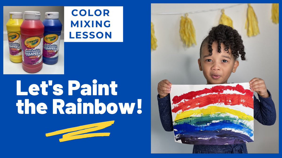 Lailahs_Corner's tweet photo. Check out my latest YouTube video on color mixing 🎨 🌈 💛 https://t.co/KrrLthedPB #LearnwithLailah https://t.co/rJ4drj0VM0