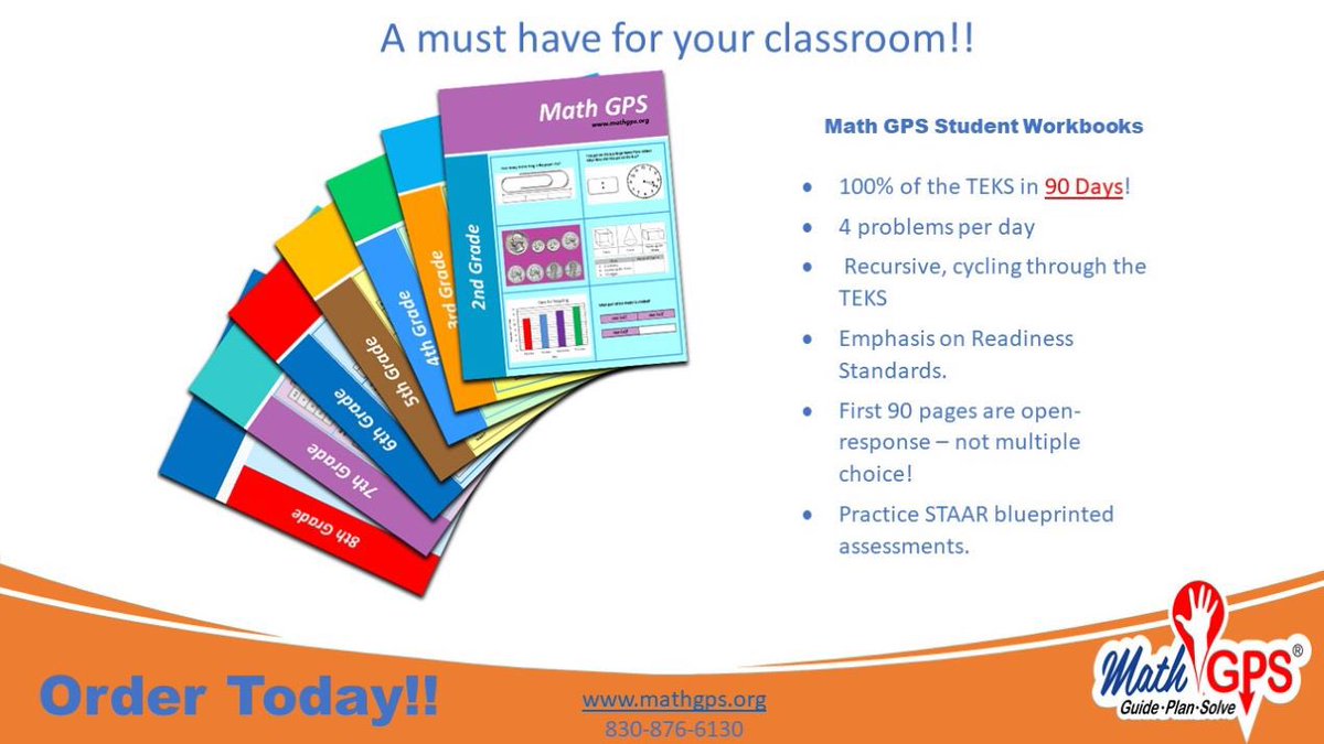 MathGPS's tweet image. FREE Teacher&apos;s Edition w/each workbook set.  Don&apos;t miss this limited time offer.  ORDER NOW!!   mathgps.org

#MathGPS #MathWorkbooks #MathTeachers #MathProblems #TEKS #TexasMath #Followus