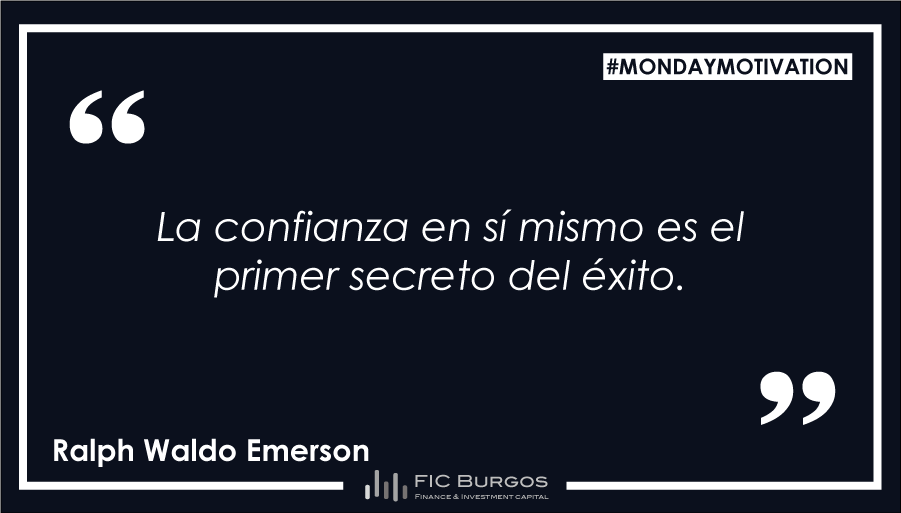 FIC_Burgos's tweet photo. "La confianza en sí mismo es el primer secreto del éxito."

Ralph Waldo Emerson

#mondaymotivation #felizlunes #economia #exito #secreto #confianza #marketing #finanzas #bigdata #ia https://t.co/ZdmWlupbri