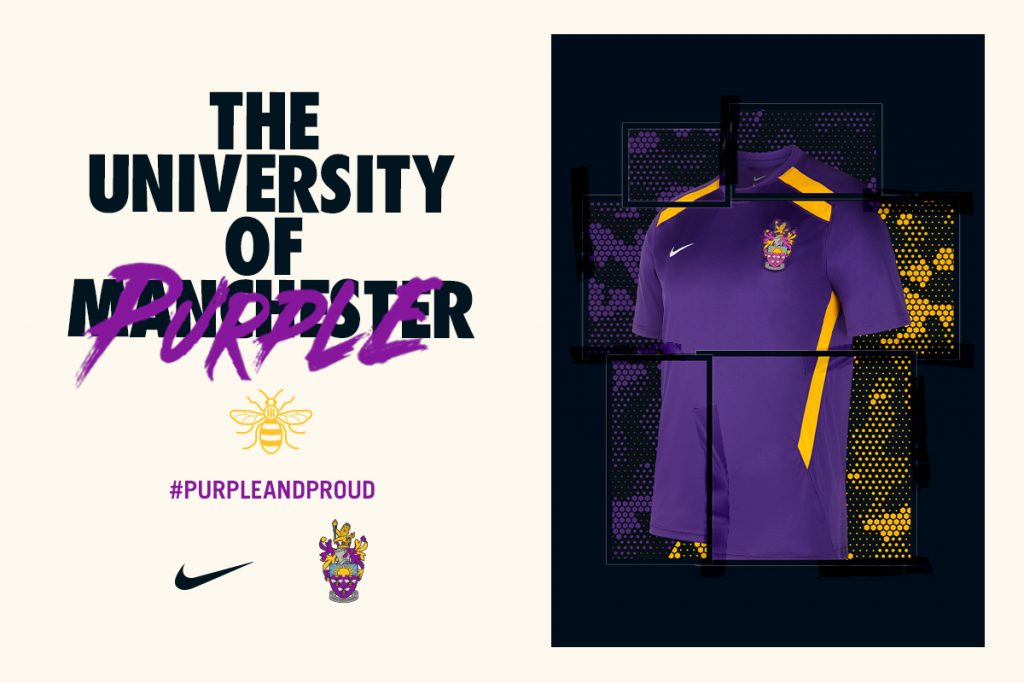 The University of Manchester Nike store is now live!

<a href="/Nike/">Nike</a> are confirmed as the new kit supplier for sport and will supply match kit, team training kit and leisurewear this year. Visit their site now: bit.ly/37h9aAG

#JustDoIt #PurpleAndProud
#Nike #UoM #ActiveAnywhere