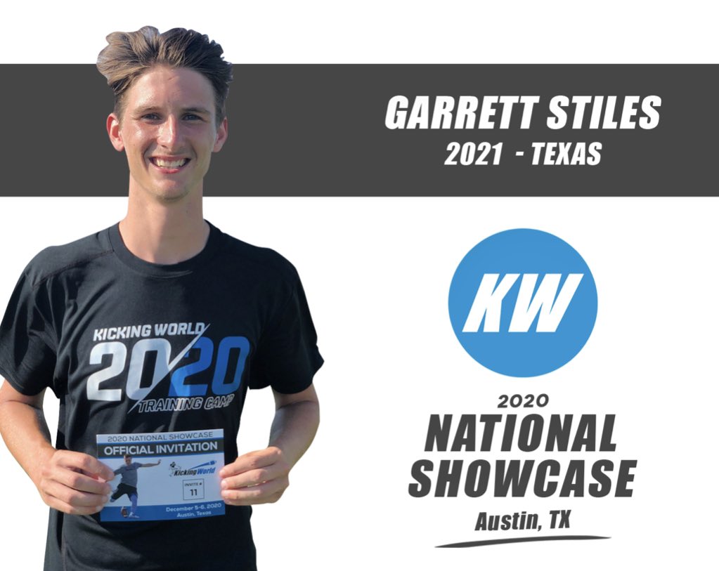 GarrettStiles12's tweet photo. Can’t wait for the @KickingWorld national showcase this weekend!
@Seguin_Football @irishspring348 https://t.co/bC5AAD1gld