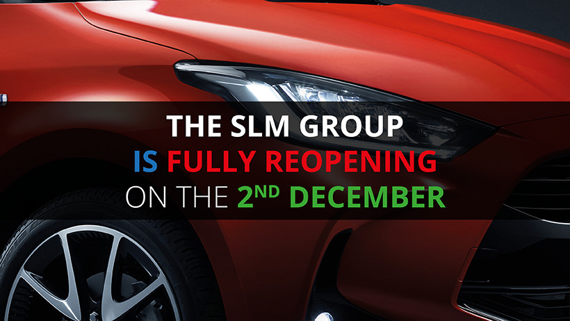 SLMTWells's tweet photo. COVID 19 Update From SLM

We're pleased to announce that on 2nd December all of our car showrooms and used car displays will be reopening for customers to visit.

Please visit - https://t.co/EzJN952XoR for more information. https://t.co/LgBhPOzWB7