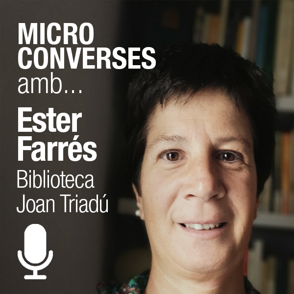 flicfestival's tweet photo. #MicroConversa amb Ester Farrés, directora de la @BibliotecaVicJT, té molt clar què la va portar a ser bibliotecària. Ho vols saber?
🎧Escolta-la aquí 👉https://t.co/7UiTRQyKZ6
⭐️I descobreix més #MicroConverses del FLIC 👉 https://t.co/K2fqtCvWfg https://t.co/xkJ4v1a7cX