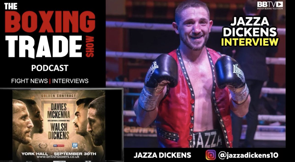 BoxingNow_'s tweet image. NEW VIDEO: @JazzaDickens10 
🗣”IT’S BEEN A LONG JOURNEY FROM NEEDING TO BORROW £2 TO GET TO THE GYM, TO THE @MTKGlobal #GoldenContract FINAL!” 🔥🔥🔥🔥
 youtu.be/PqUggkpgHis