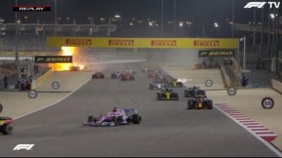 🏁ACTIVIDAD EN BAHREIN🏁
En el Gran Premio de Bahrein, Lewis Hamilton acompañado de Max Verstappen y Alex Albon se llevaron el podio, mientras que Checo Pérez quedó fuera tras un incidente con su motor a 3 vueltas de terminar la carrera. https://t.co/d9cA3G7vr5