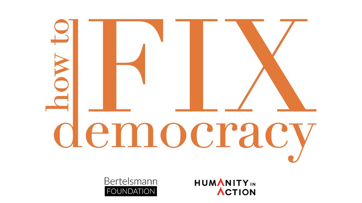 Join us on December 4th for a How to Fix Democracy live session with @RobertDPutnam & @shaylynromney to discuss how to bring America together. #TheUpswing @ajkeen @HumanityAction register here: us02web.zoom.us/webinar/regist…