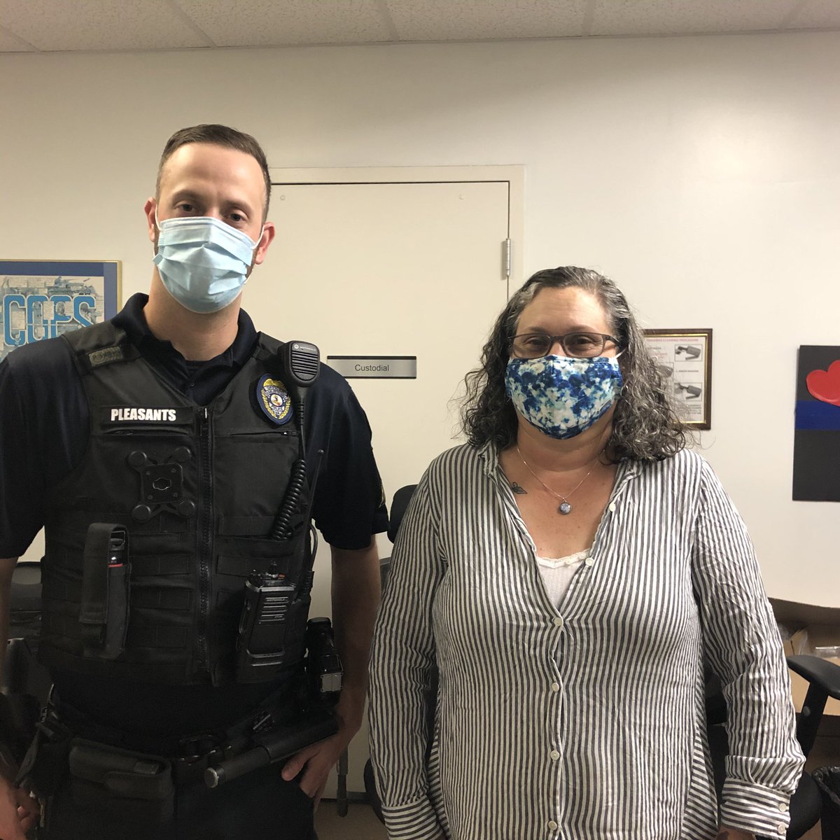 cvillepolice's tweet photo. We would like to give a special shout out to Lisa McCauley, who sponsored Sgt. Pleasants’ beard for an extra month of beard time! As of today, we are at $6,570, which is more than 65% of our $10,000 goal for @toylift. Help us get there by donating today! https://t.co/d83FY82jBS https://t.co/HwpQhPJxHQ