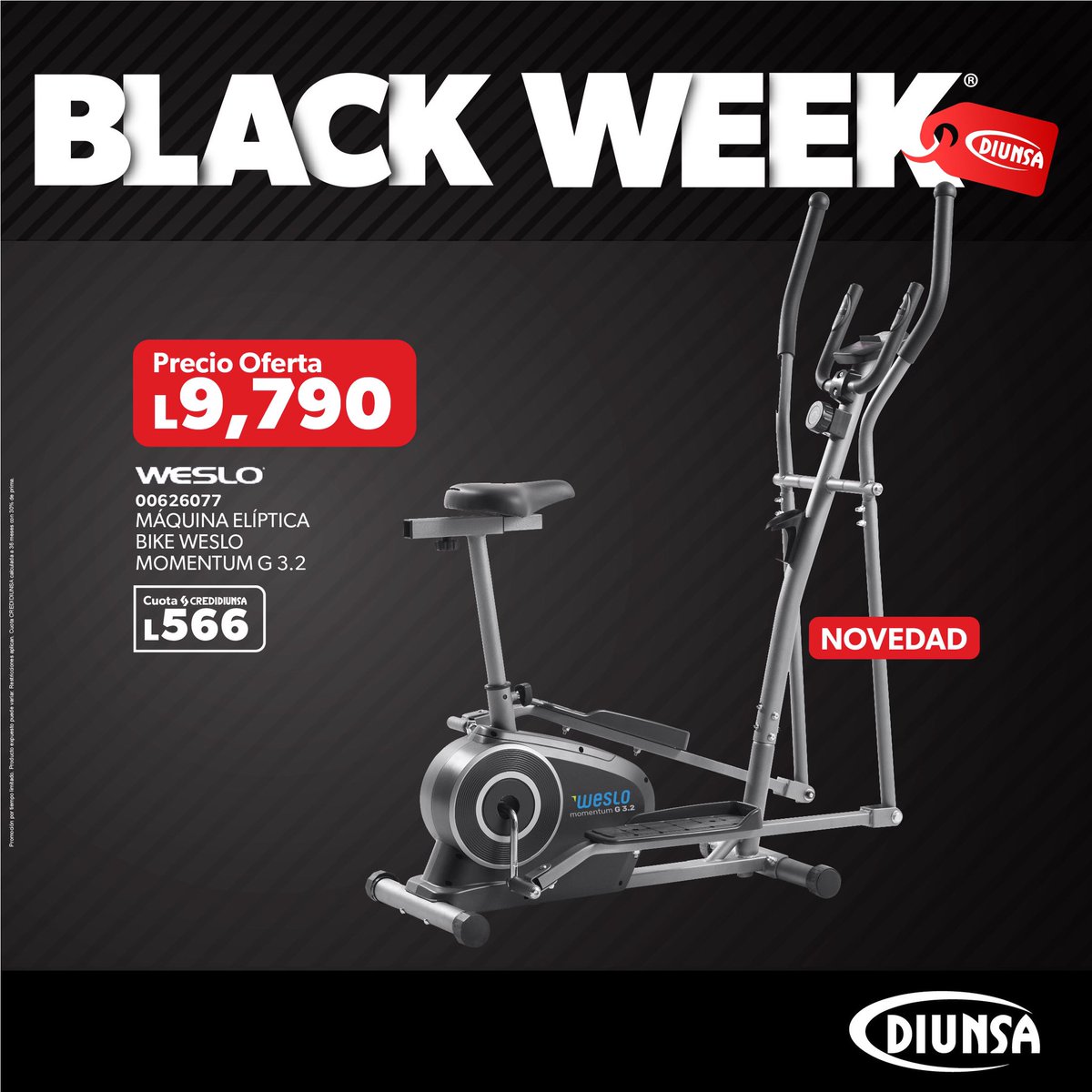 Diunsa on X: Lo nuevo en máquinas 😍 Encuéntralas a precio de oferta en  nuestro Black Week 👊  / X